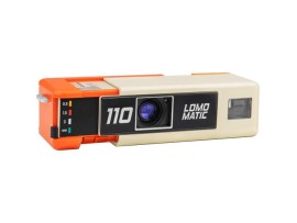 Lomography Lomomatic 110 Camera with Flash (Golden Gate)